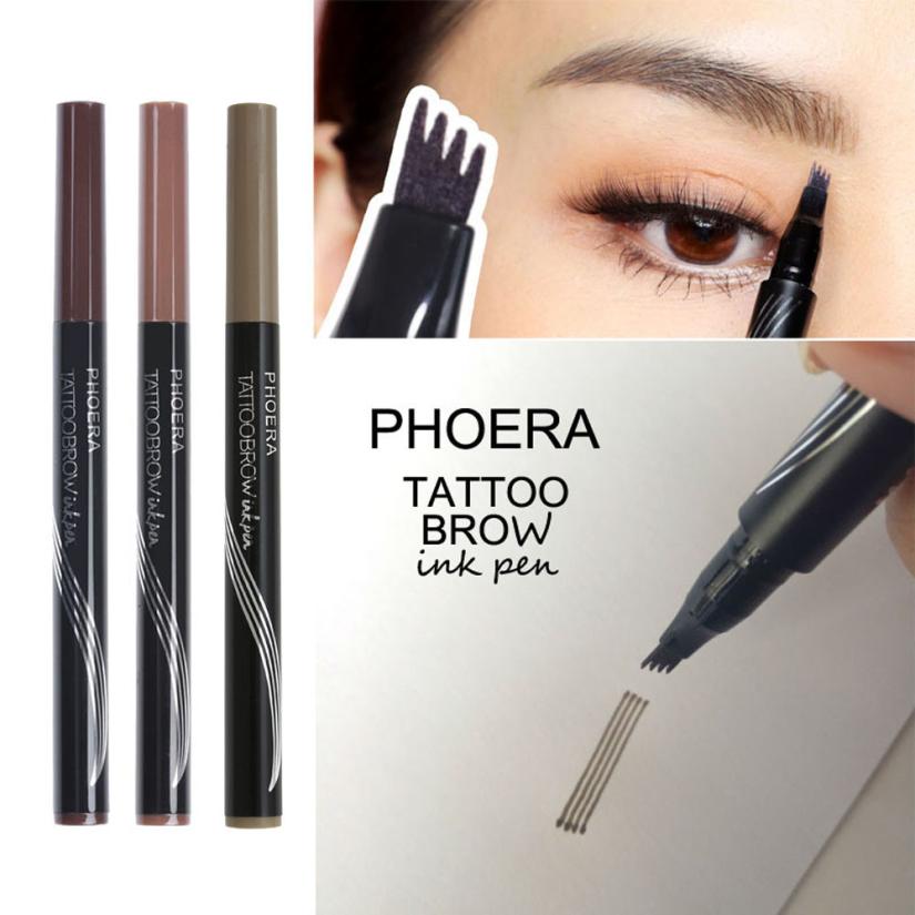 New Long Lasting Ultra-Fine Four-Comb Eyebrow Pencil - ChicaLux