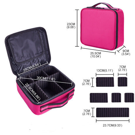 Large-capacity Multifunctional Portable Cosmetic Bag - ChicaLux