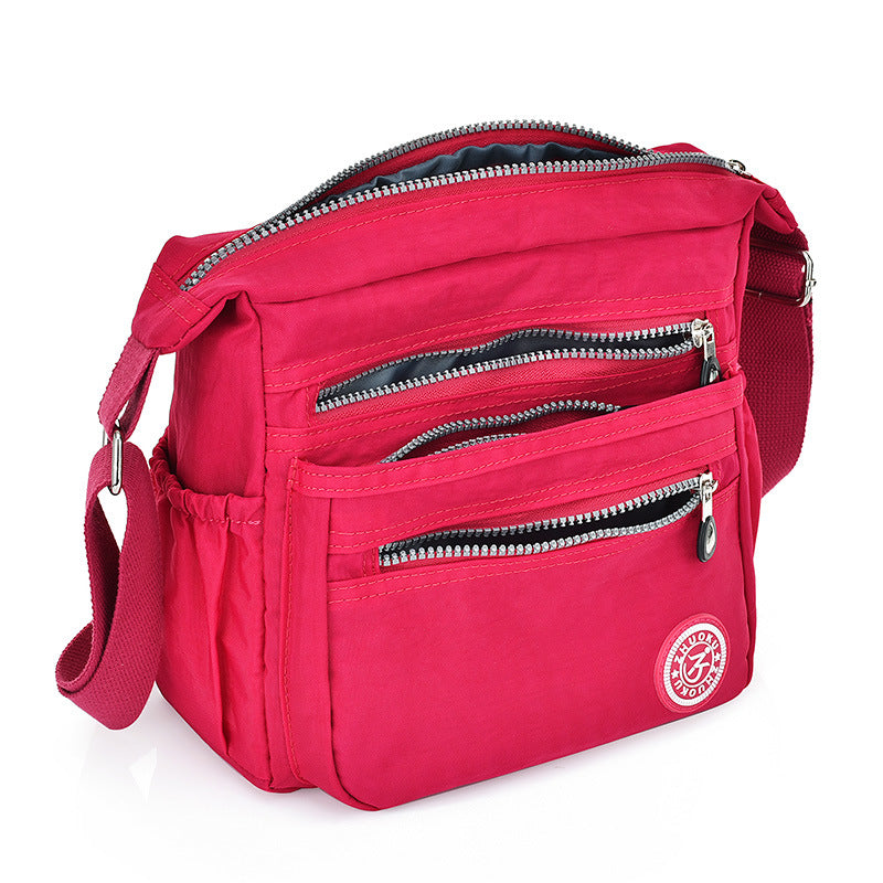 Zhuo cool 2021 new handbag new shoulder bag lady cross waterproof nylon bag bag factory direct - ChicaLux