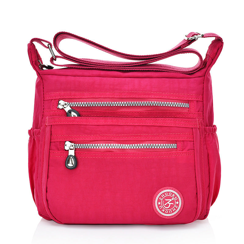 Zhuo cool 2021 new handbag new shoulder bag lady cross waterproof nylon bag bag factory direct - ChicaLux