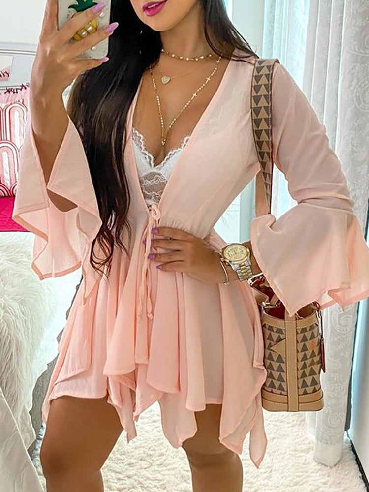 Ladies Fashion Casual Top Shorts Set - ChicaLux