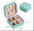 Creative travel portable jewelry box earrings earrings jewelry storage box leather small jewelry bag - ChicaLux