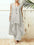 Cotton linen fashion casual irregular sleeveless wide-leg pants two-piece set