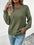 New women's long sleeve solid color pullover sweater