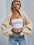 New loose and versatile knitted cardigan short sweater shawl jacket