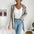 women's hooded pit knitted sweater cardigan coat